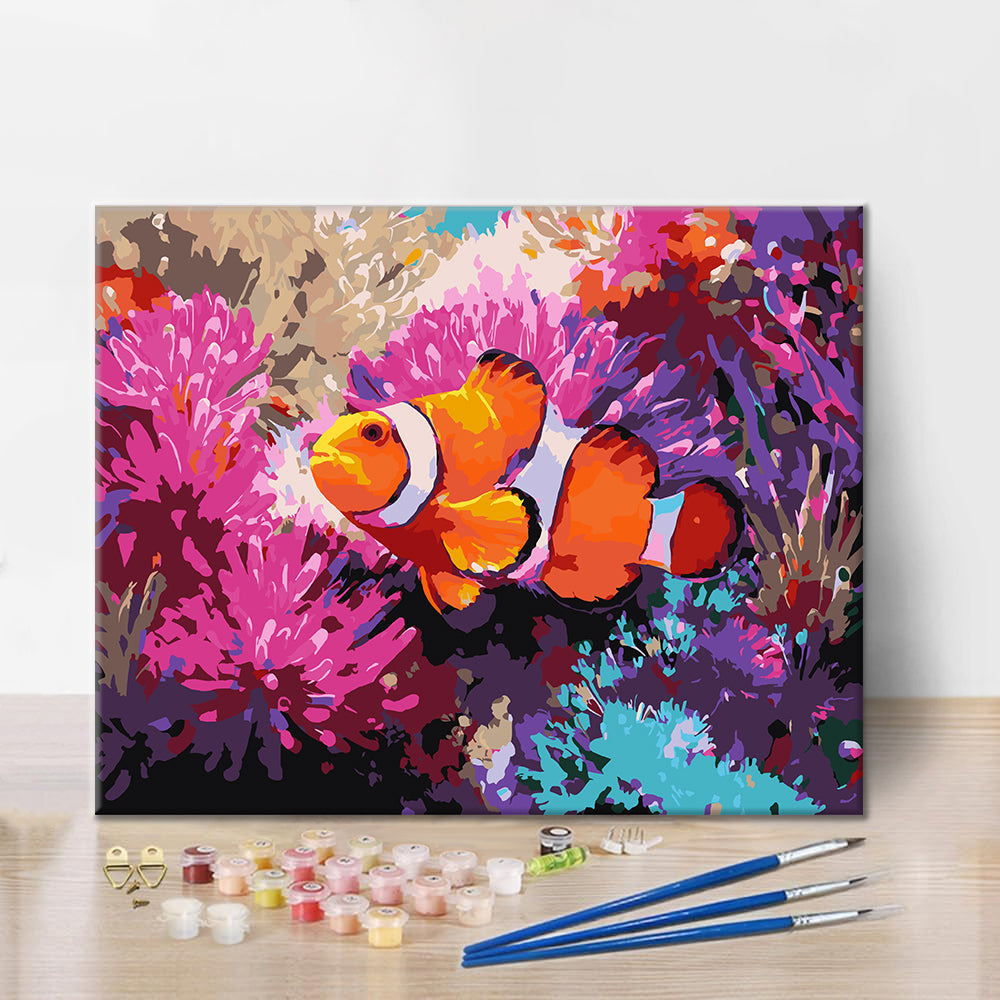 Explorateur de corail – Peinture par numéros