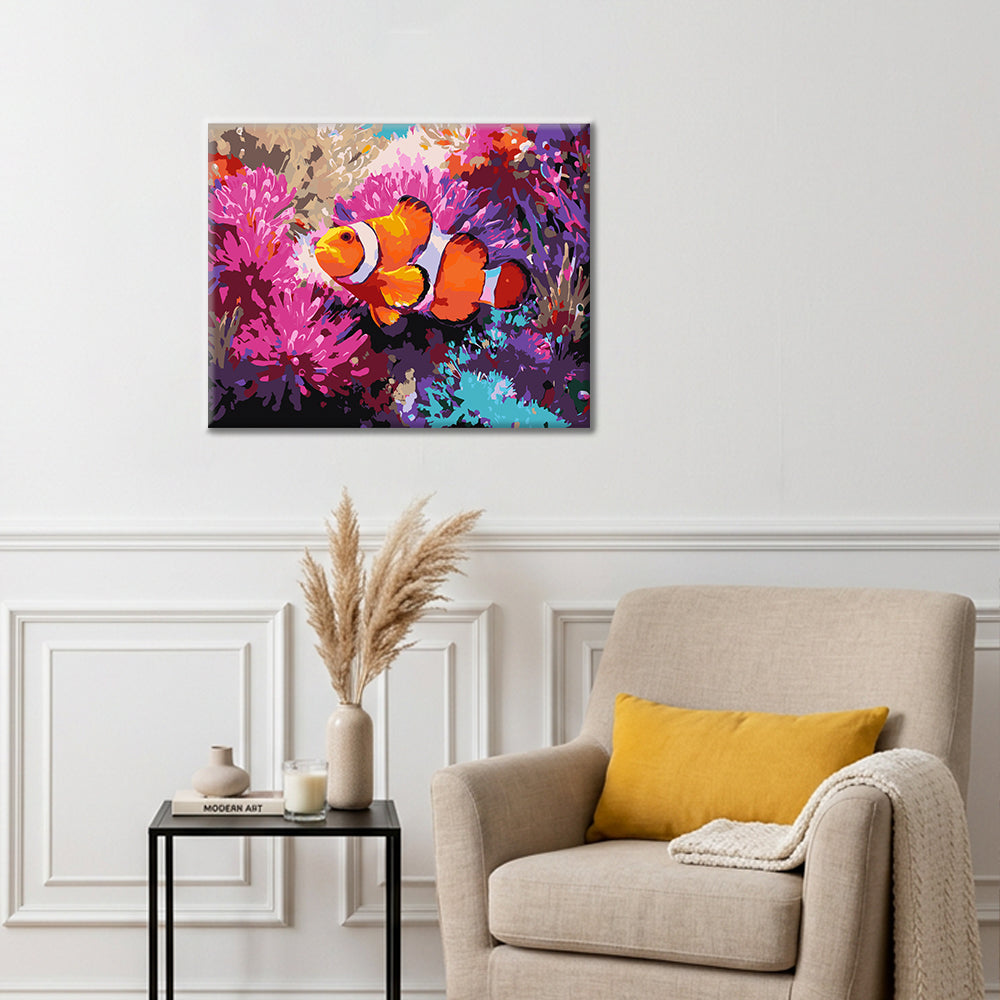 Explorateur de corail – Peinture par numéros