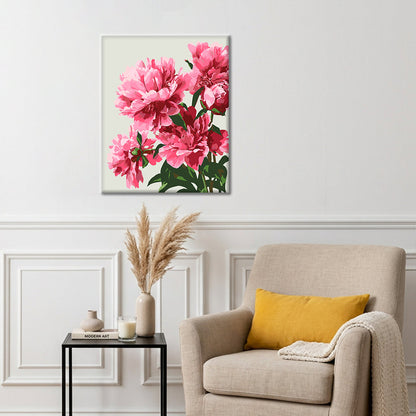 Pivoines exquises – Peinture par numéros