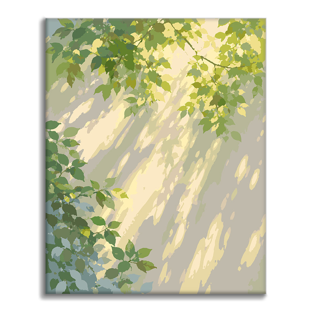 Lumière de la forêt – Peinture par numéros
