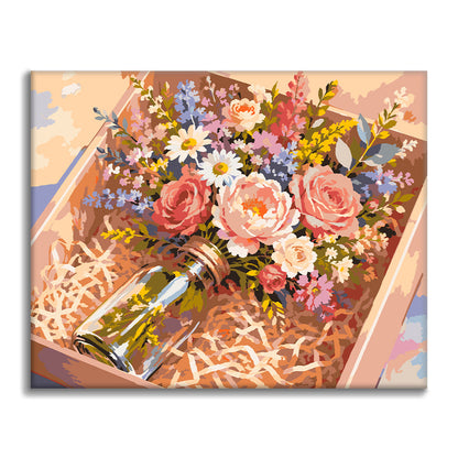 Bouquet cadeau – Peinture par numéros