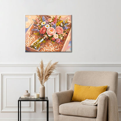 Bouquet cadeau – Peinture par numéros