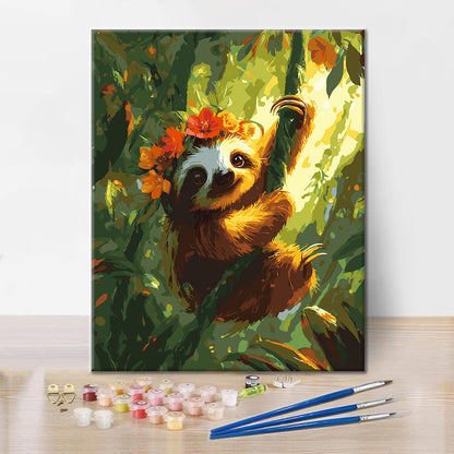 Rêverie de jungle – Peinture par numéros
