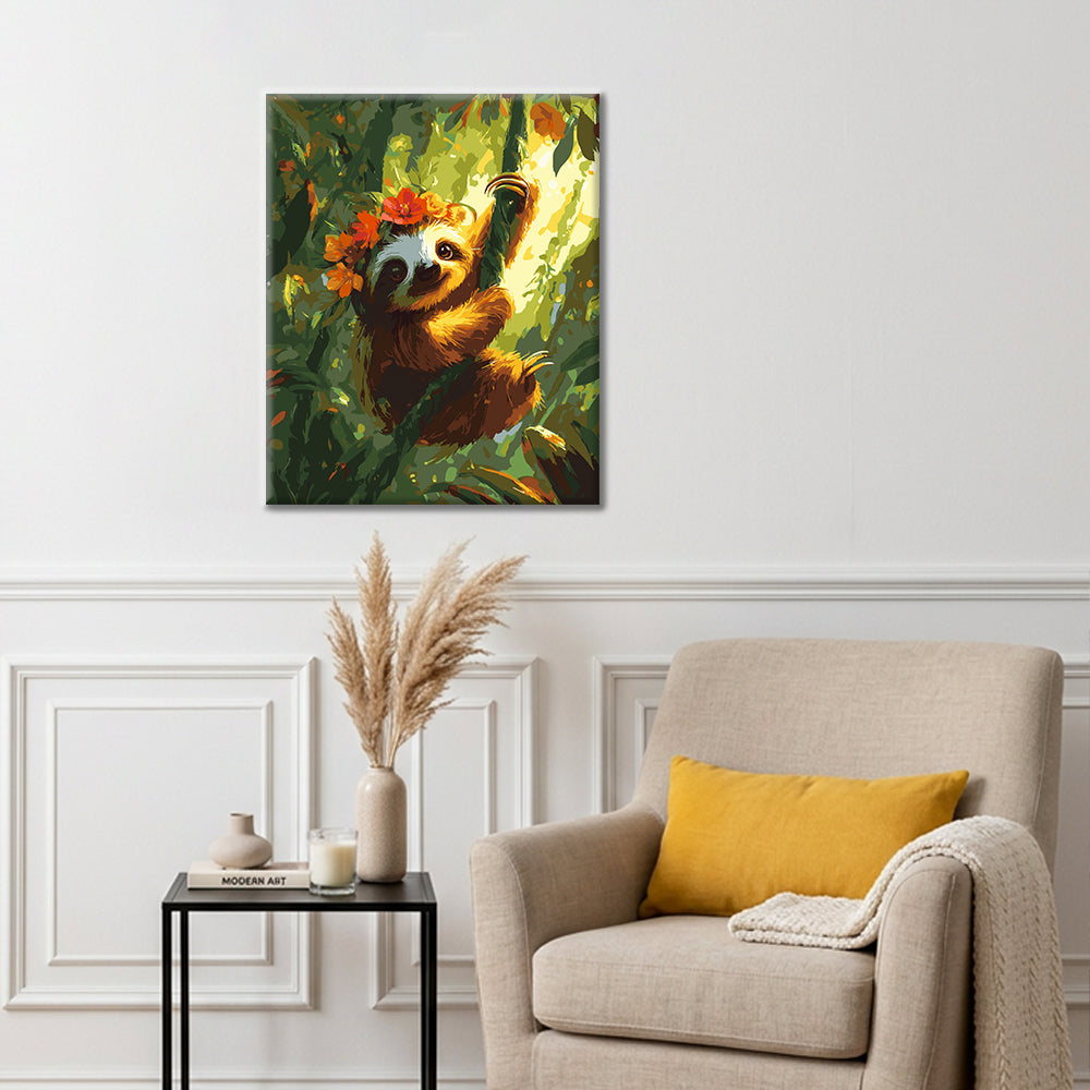 Rêverie de jungle – Peinture par numéros