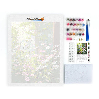 Fleurs sauvages du matin – Peinture par numéros
