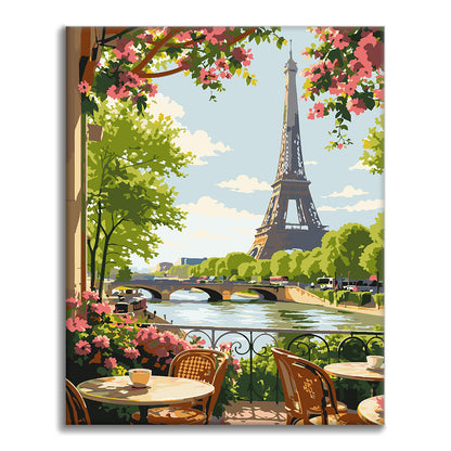 Matin parisien – Peinture par numéros
