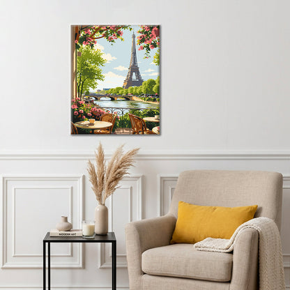 Matin parisien – Peinture par numéros