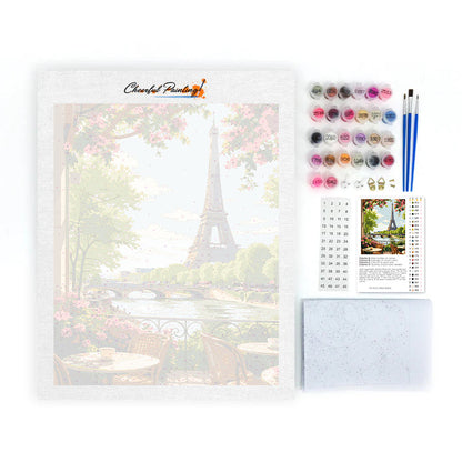 Matin parisien – Peinture par numéros