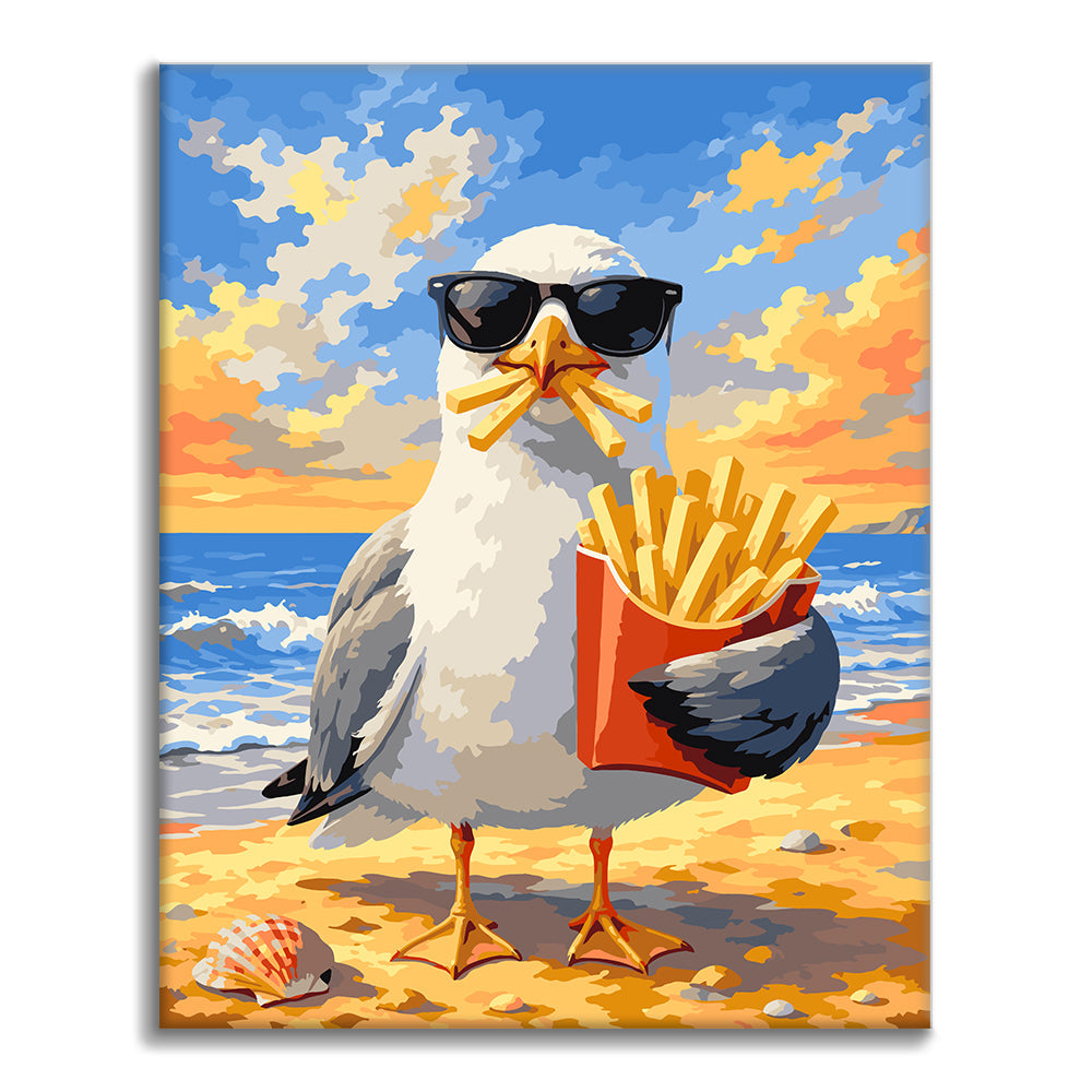Frites parfaites – Peinture par numéros
