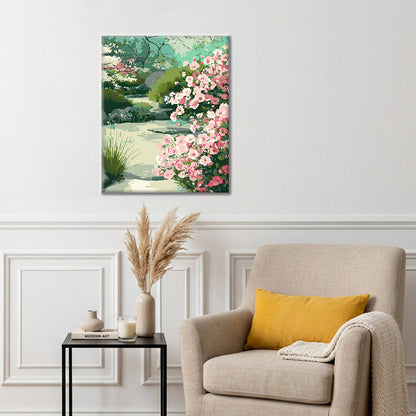 Jardin paisible – Peinture par numéros