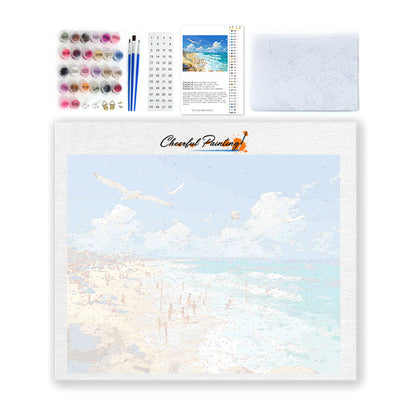 Sérénité au bord de mer – Peinture par numéros