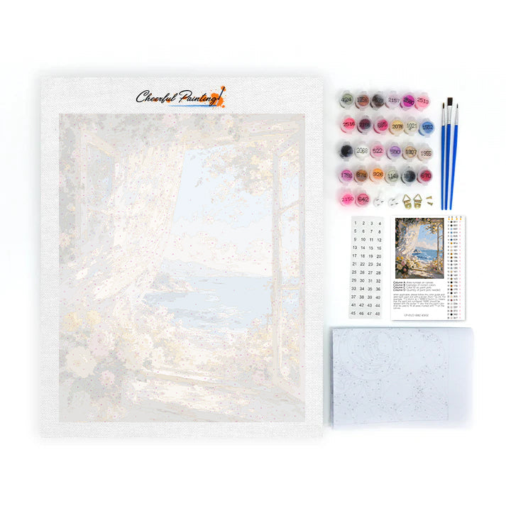 Vue sur la mer – Peinture par numéros