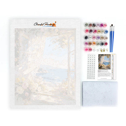 Vue sur la mer – Peinture par numéros