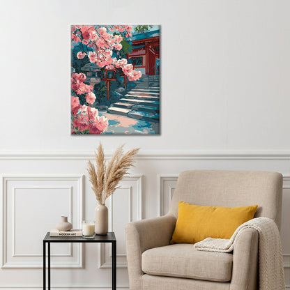 Jardin serein – Peinture par numéros