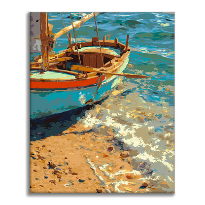 Calme du rivage – Peinture par numéros