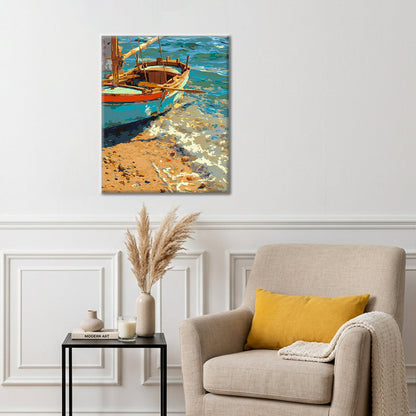 Calme du rivage – Peinture par numéros