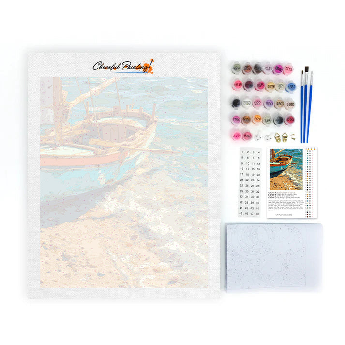 Calme du rivage – Peinture par numéros