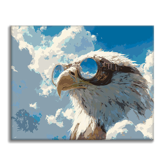 Guetteur du ciel – Peinture par numéros