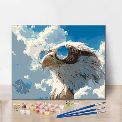 Guetteur du ciel – Peinture par numéros