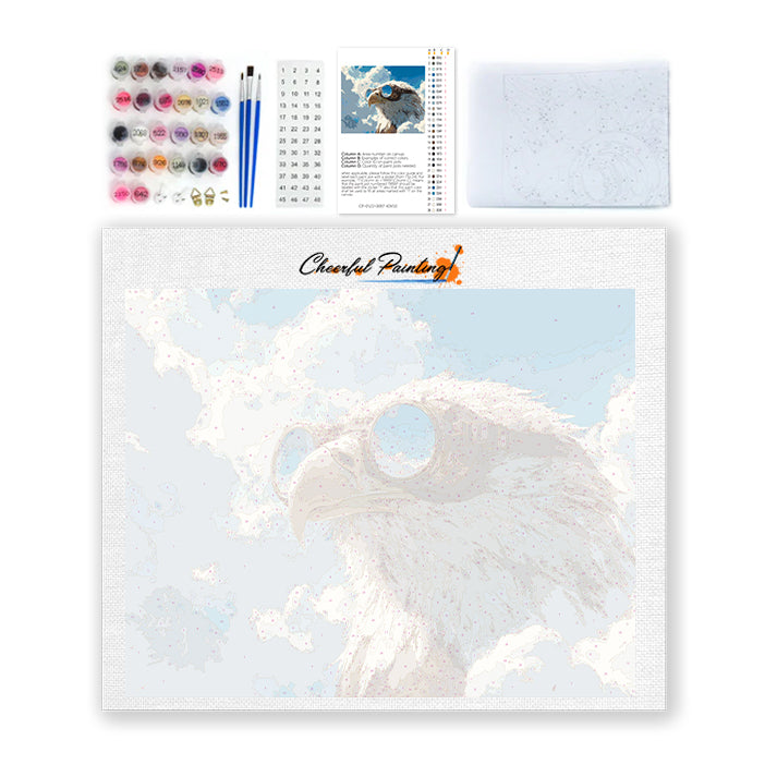 Guetteur du ciel – Peinture par numéros