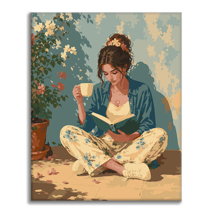 Un chapitre tranquille - Peinture par numéros