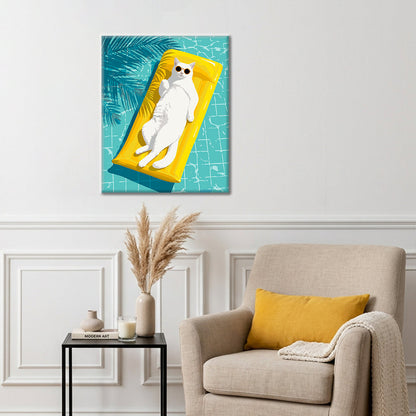 Cool Cat Summer - Peinture par numéros