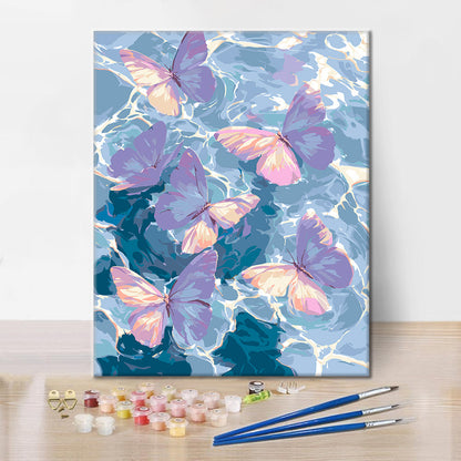 Ailes pastel - Peinture par numéros