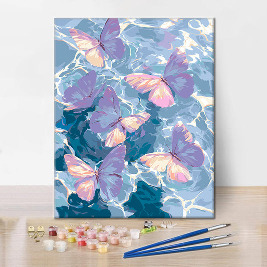 Ailes pastel - Peinture par numéros