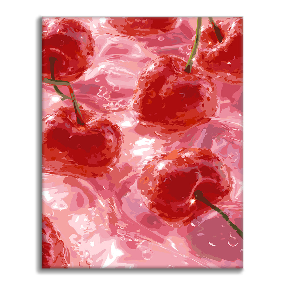 Ruby Ripples - Peinture par numéros