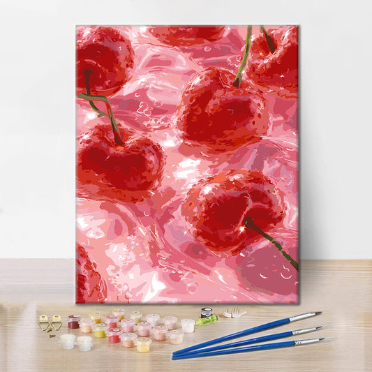 Ruby Ripples - Peinture par numéros