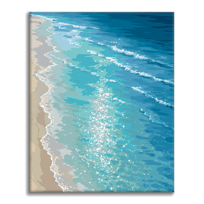 Sérénité du littoral - Peinture par numéros