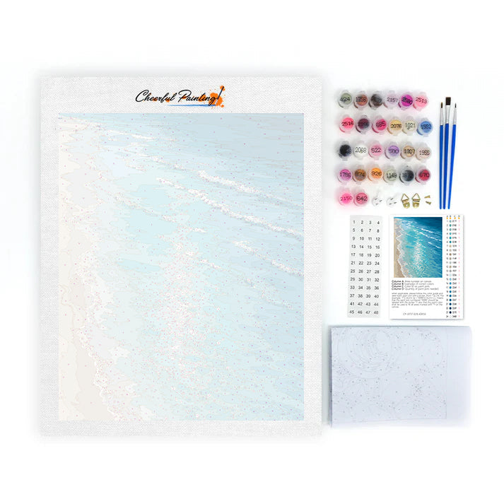 Sérénité du littoral - Peinture par numéros