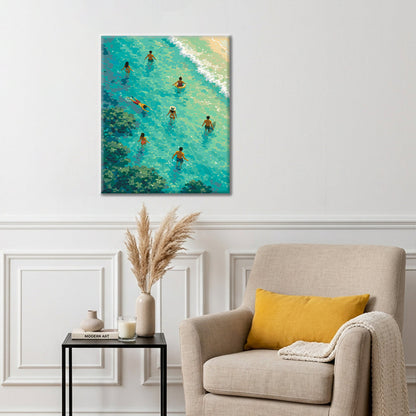 Marées d'été - Peinture par numéros