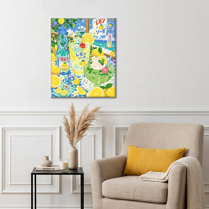 Rêve de citron ensoleillé - Peinture par numéros