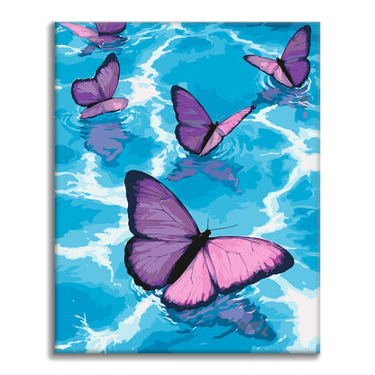 Violet Drift - Peinture par numéros