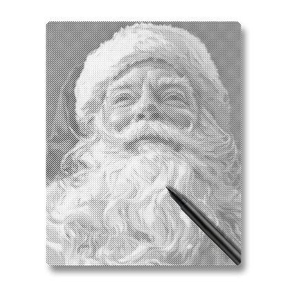 Le gentil Père Noël - Peinture à Points