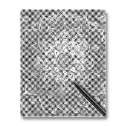 Mandala Fleur Arc-en-ciel - Peinture à Points