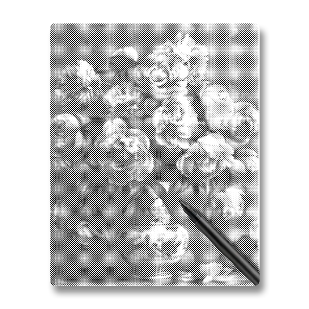 Pivoine - Peinture à Points