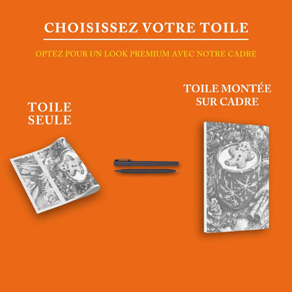 Bonhomme en pain d'épice et thé chaud - Peinture à Points