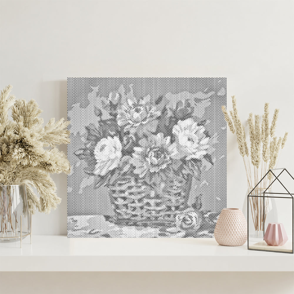Romance florissante - Peinture à points