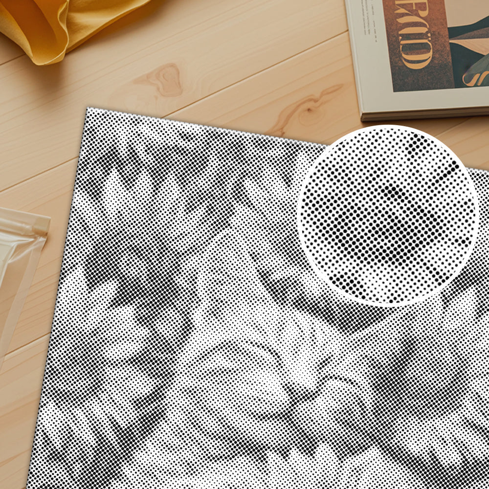 Chat aux tournesols - Peinture à points