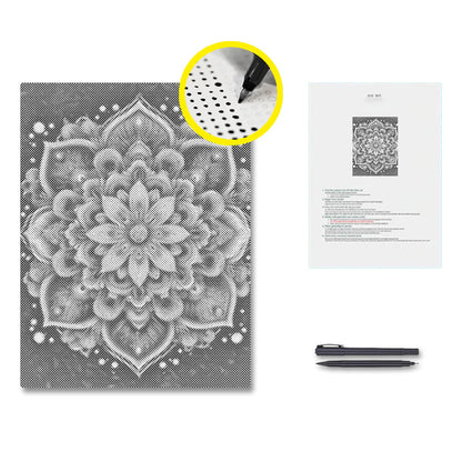 Mandala de la Gloire - Peinture à points