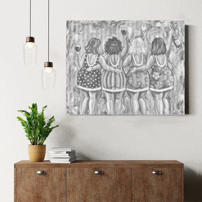 La vie en couleurs - Peinture à points