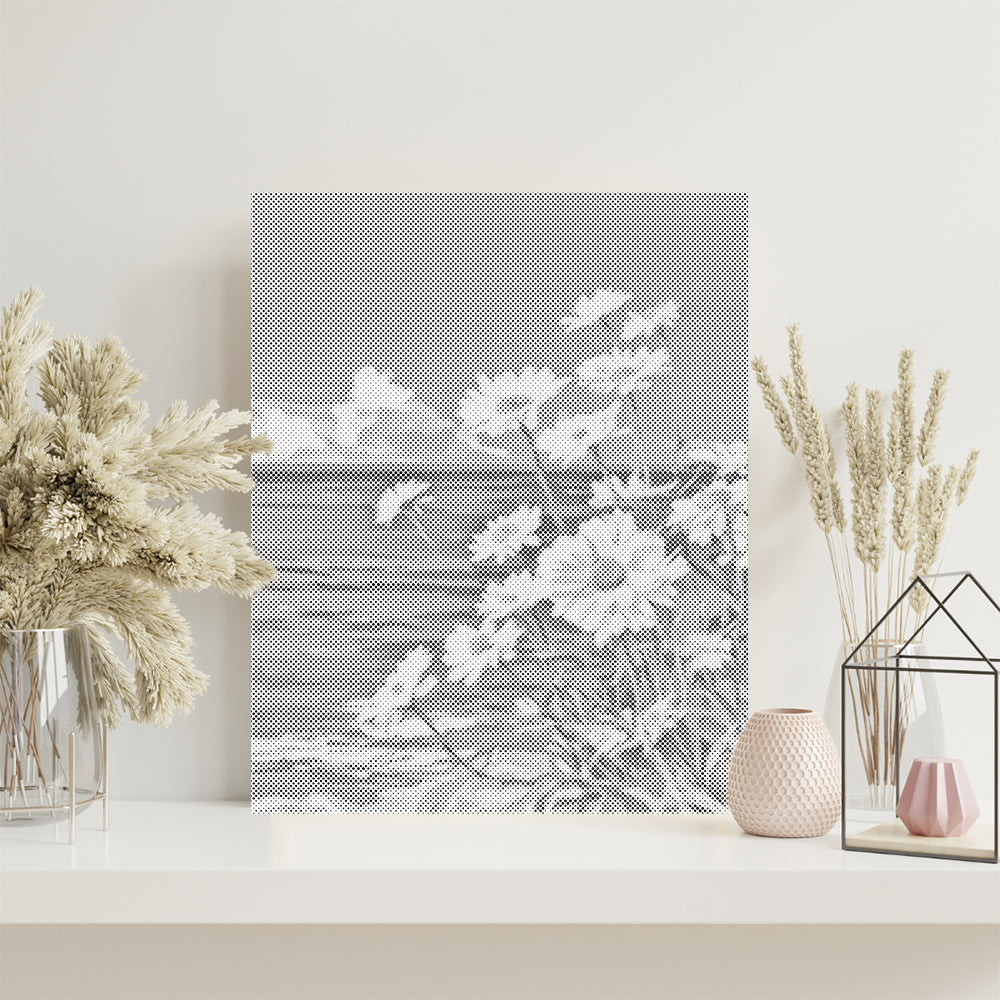 Marguerites de mer - Peinture à points