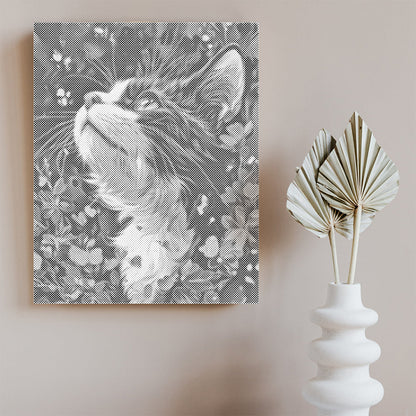 Selkirk Rex - Peinture à points