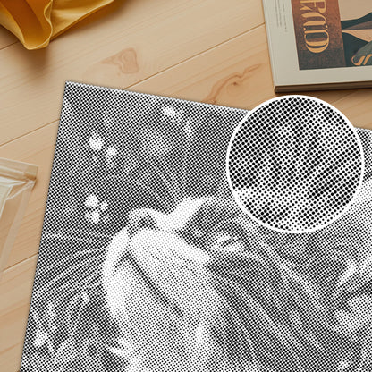 Selkirk Rex - Peinture à points