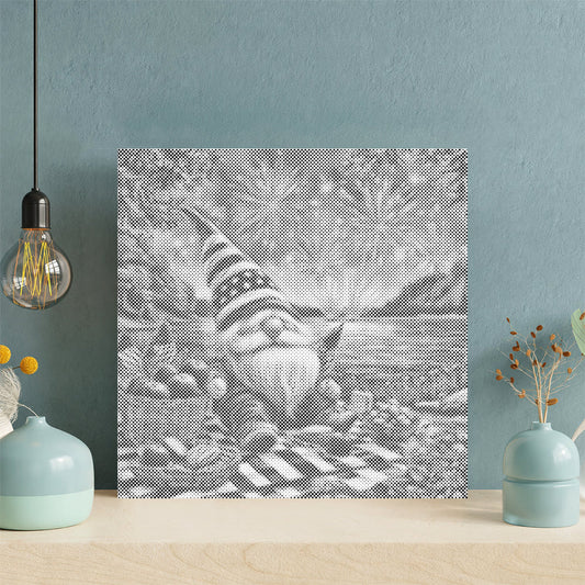 Pique-nique de gnome patriotique - Peinture à points