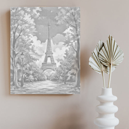 Automne à Paris – Peinture à points