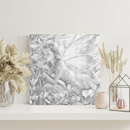 Belle fée – Peinture à points