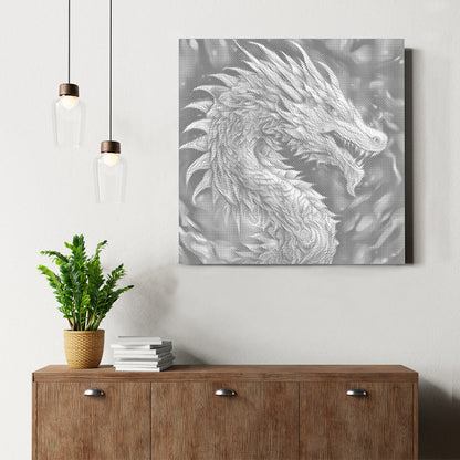 Écaille de dragon – Peinture à points